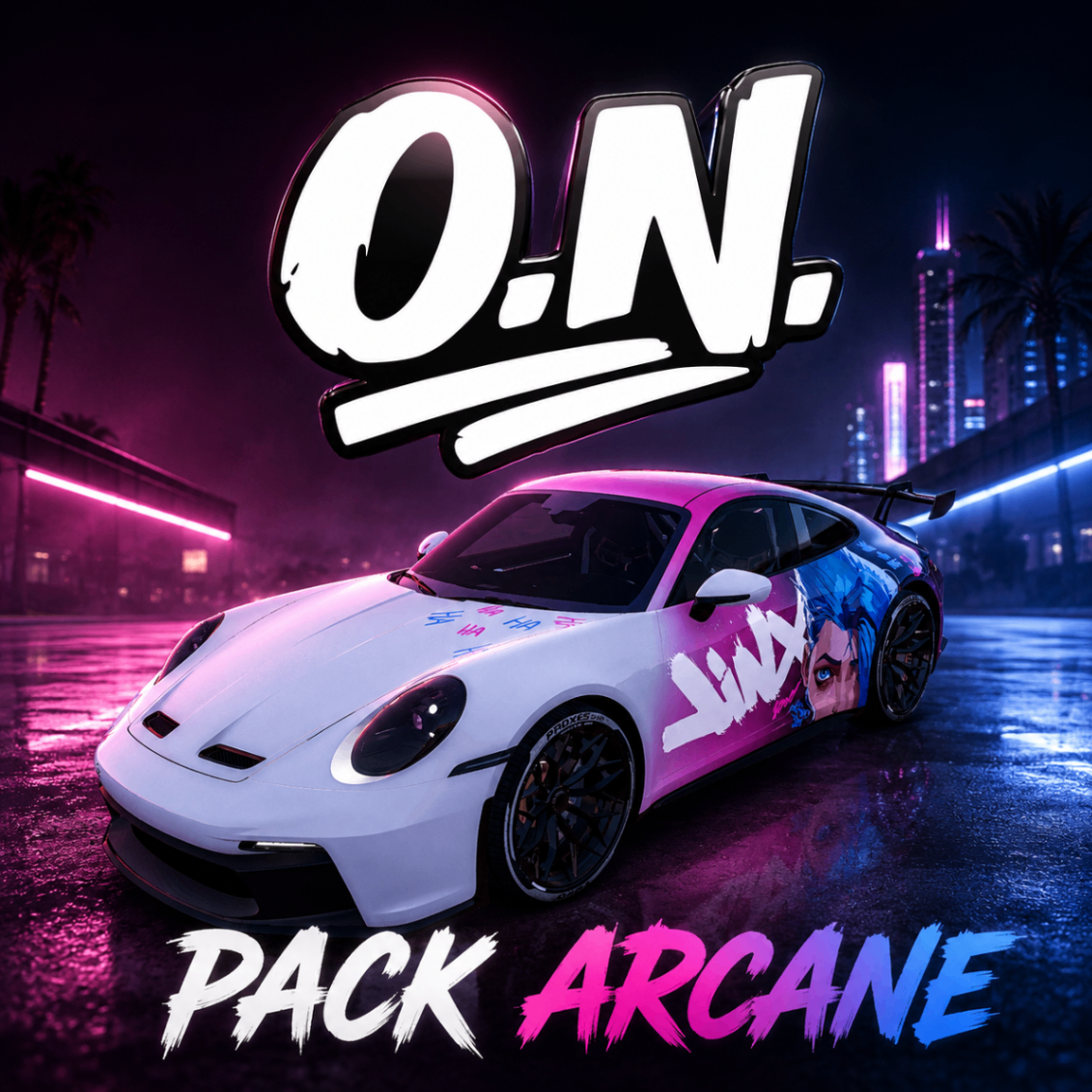 Pack Arcane Jinx (Carro)